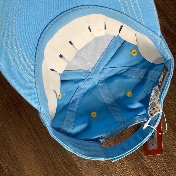 NWT Nike  Adjstable Hat Paint Drip Yellow & Blue Childs - Picture 7 of 11